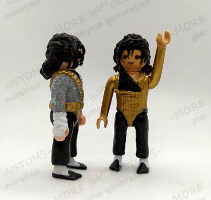 michael jackson custom playmobil playmo generation 9